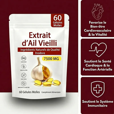 Extrait Naturel d'Ail Vieilli — Pour un bien-être global