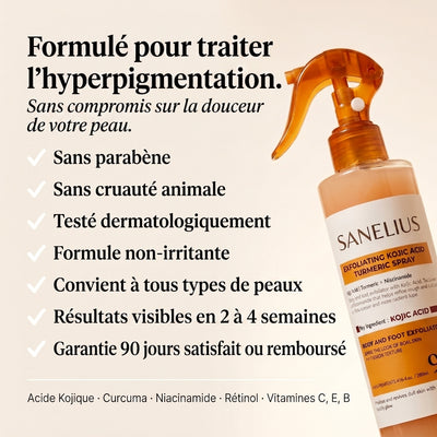 Spray Exfoliant Anti-Taches Corps · Kojic Acid 99%